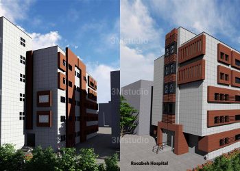 طراحی فاز دوم بیمارستان رواپزشکی روزبه